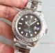 Swiss Replica Rolex Yachtmaster SS  Gray Face Blue Hand AR Factory Watch (3)_th.jpg